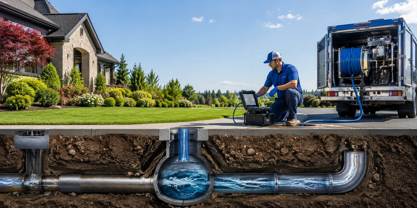 Drainage restoration information for Calvin, WV